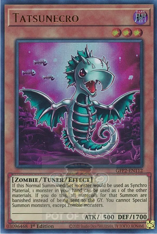 Tatsunecro -GFP2-EN112- Ultra Rare 1st Edition