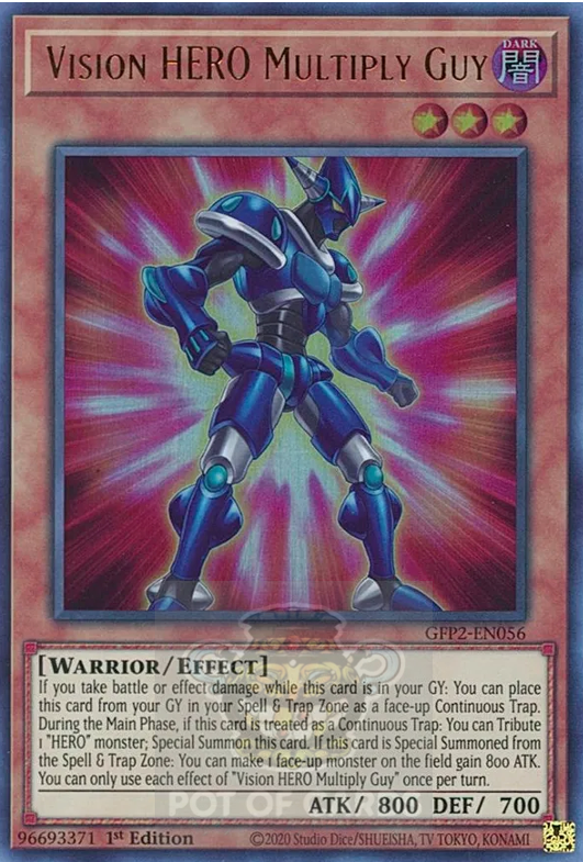 Vision HERO Multiply Guy -GFP2-EN056- Ultra Rare 1st Edition