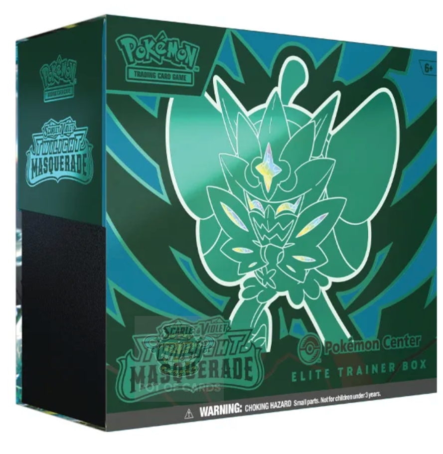 POKEMON TCG: Scarlet & Violet - Twilight Masquerade Pokemon Center Elite Trainer Box