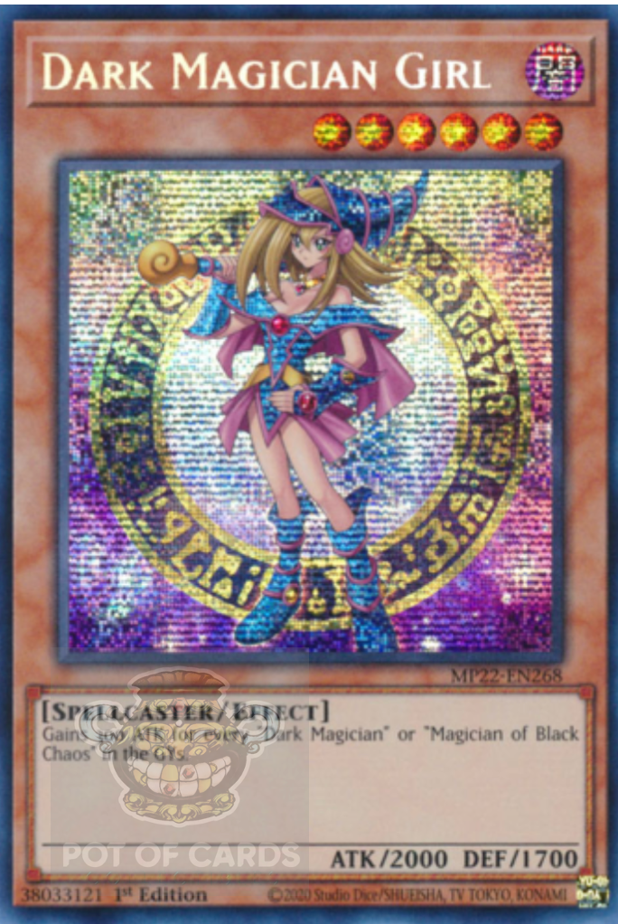 Dark Magician Girl - MP22-EN268 - Prismatic Secret Rare 1st Edition