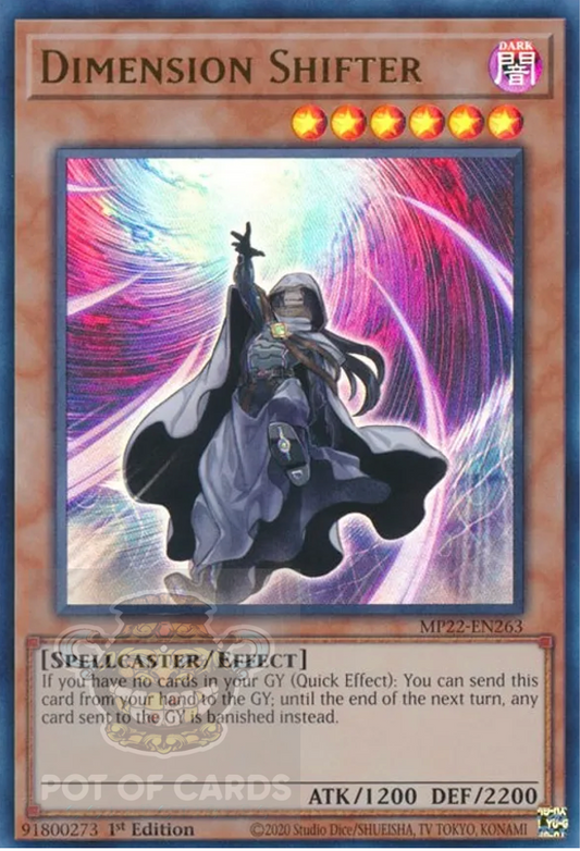 Dimension Shifter -MP22-EN263- Ultra Rare 1st Edition