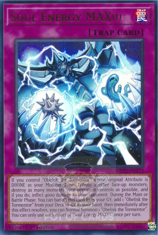 Soul Energy MAX!!! -MP22-EN272- Ultra Rare 1st Edition