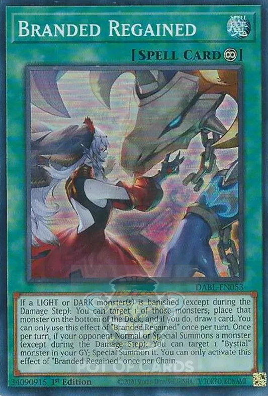 Branded Regained -DABL-EN053- Super Rare 1st Edition