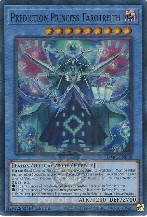 Prediction Princess Tarotreith -DABL-EN038- Super Rare 1st Edition