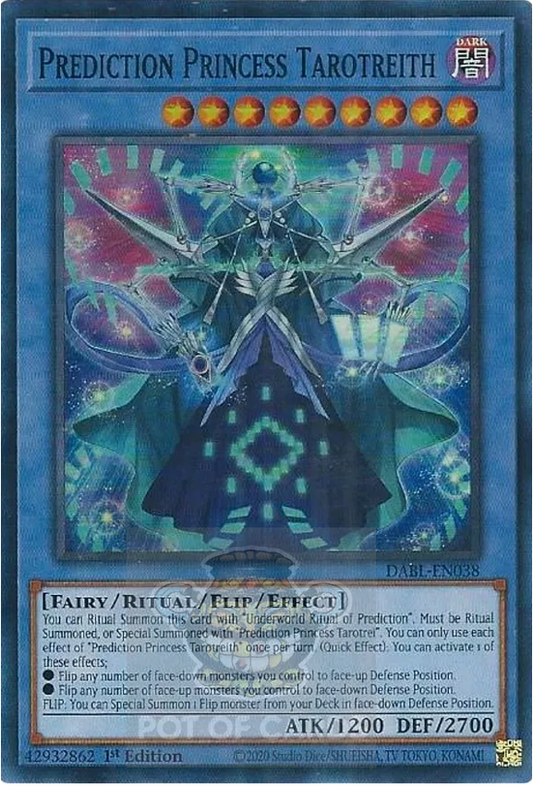Prediction Princess Tarotreith -DABL-EN038- Super Rare 1st Edition