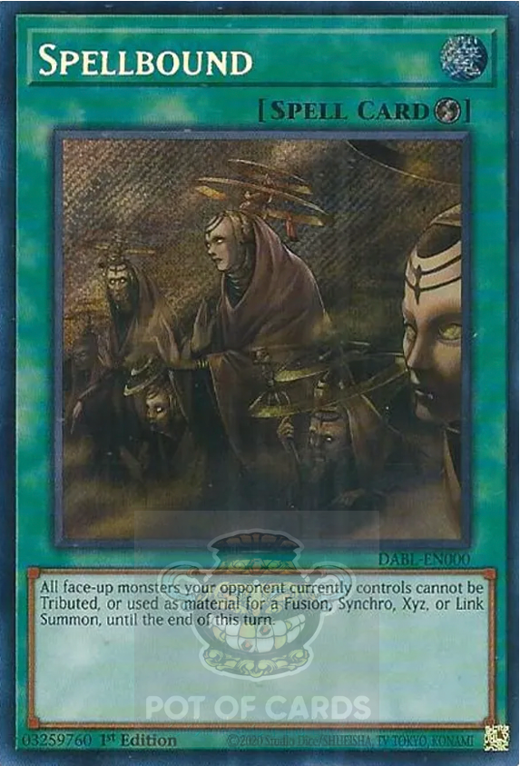 Spellbound -DABL-EN000- Secret Rare 1st Edition