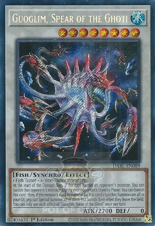 Guoglim, Spear of the Ghoti -DABL-EN089- Secret Rare 1st Edition