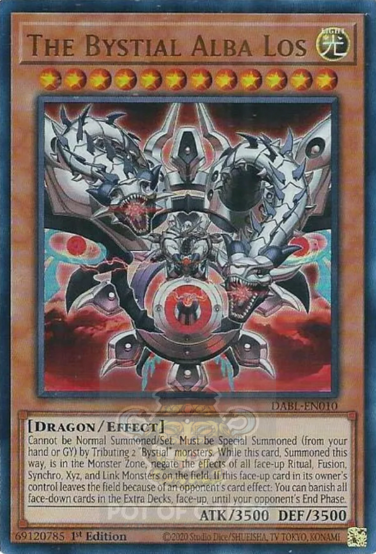 The Bystial Alba Los -DABL-EN010- Ultra Rare 1st Edition