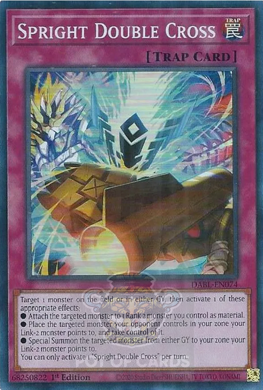 Spright Double Cross -DABL-EN074- Super Rare 1st Edition