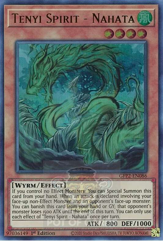 Tenyi Spirit - Nahata -GFP2-EN086- Ultra Rare 1st Edition
