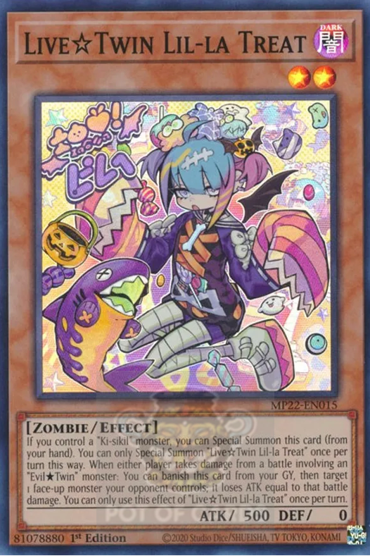 Live☆Twin Lil-la Treat -MP22-EN015- Super Rare 1st Edition