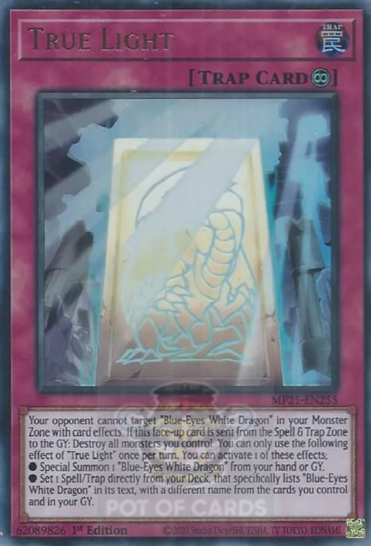 True Light -MP21-EN255- Ultra Rare 1st Edition NM