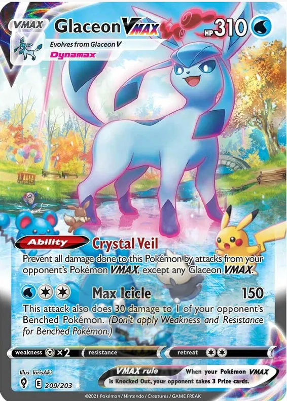 Glaceon VMAX -209/203- Alternate Art Secret