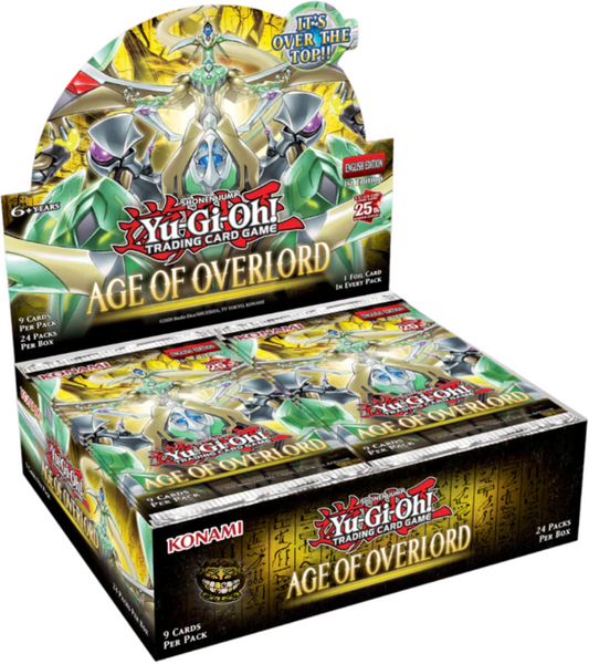 Age Of Overlord -YU-GI-OH! TCG Booster Box