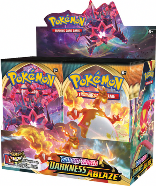 POKEMON TCG Sword and Shield - Darkness Ablaze Booster Box