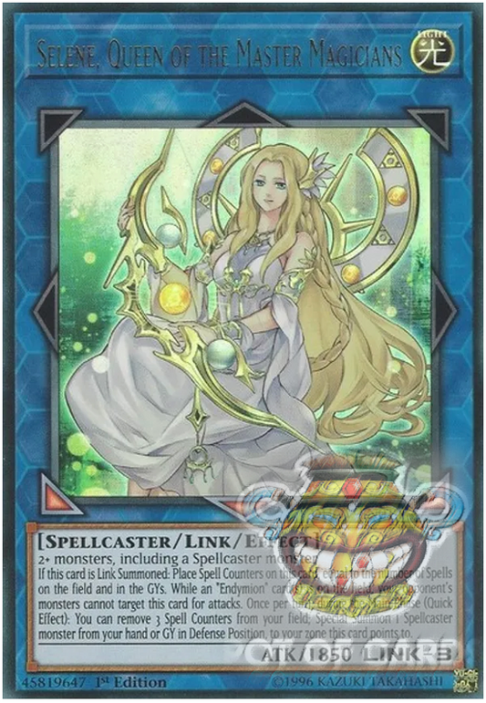 Selene, Queen of the Master Magicians -BLCR-EN092- Secret Rare 1st Edition
