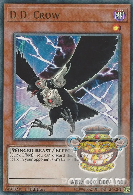 D.D. Crow -BLCR-EN077- Ultra Rare 1st Edition