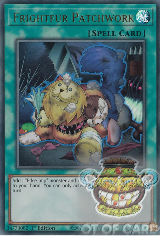 Frightfur Patchwork -BLCR-EN086- Ultra Rare 1st Edition