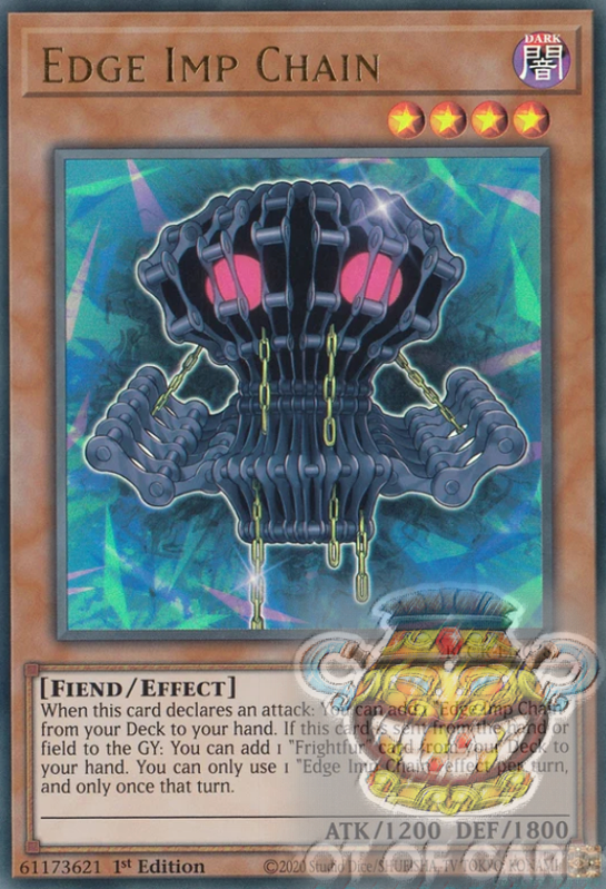 Edge Imp Chain -BLCR-EN078- Ultra Rare 1st Edition
